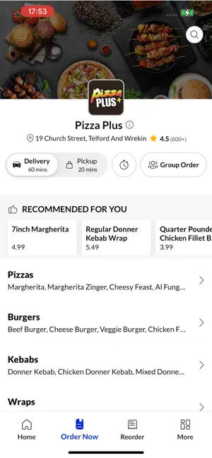 Pizza Plus Wellington screenshot 2
