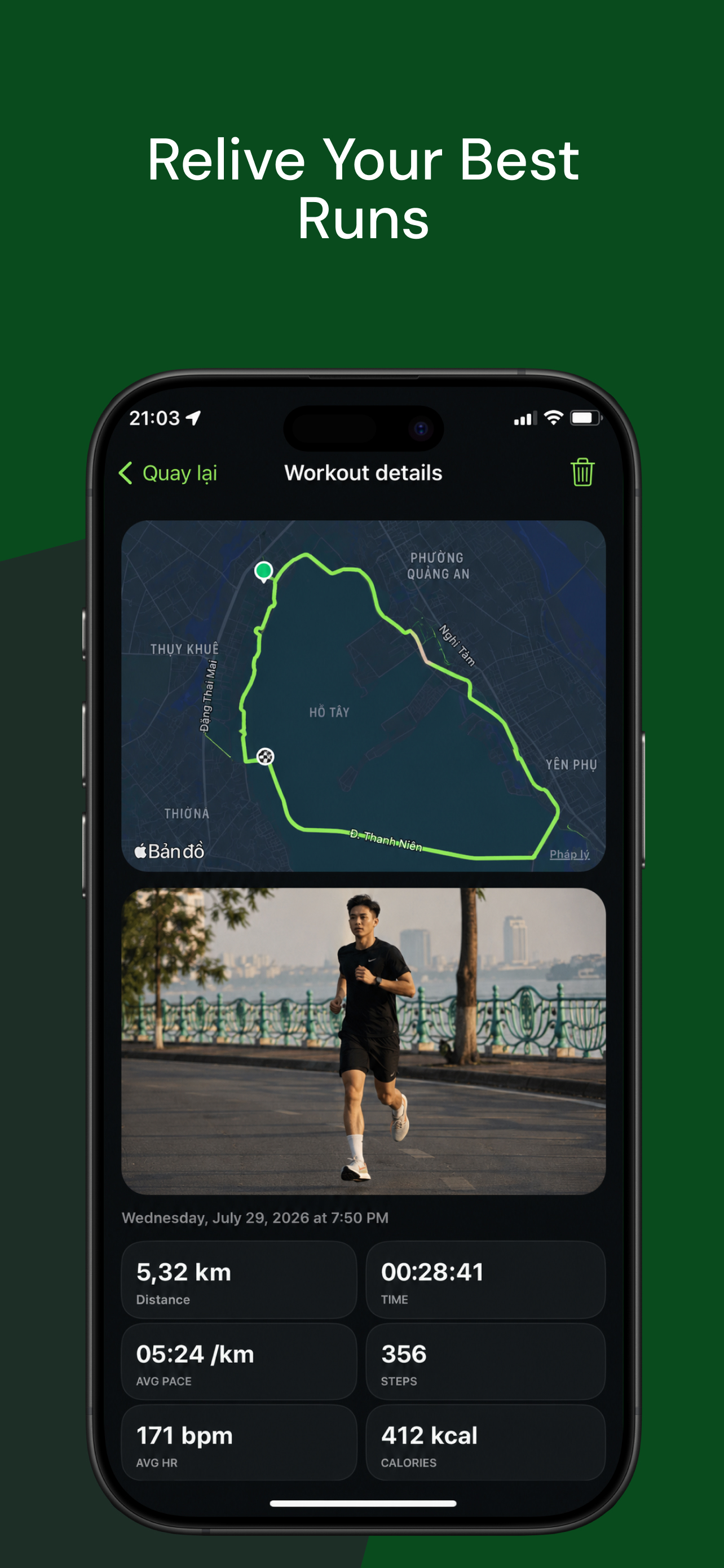 Runly: Run & Health Tracker screenshot 3
