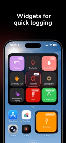 Trace Health: Symptom Tracker screenshot
