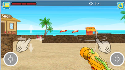 Bubble Gun Beach Screenshot