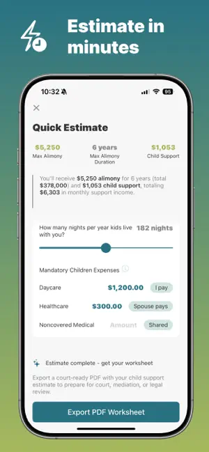 Alimonyfy: Divorce Finances screenshot 3