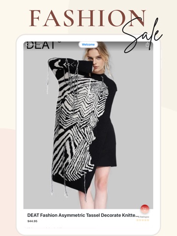 Women Clothing Shopping Shop iPad screenshot