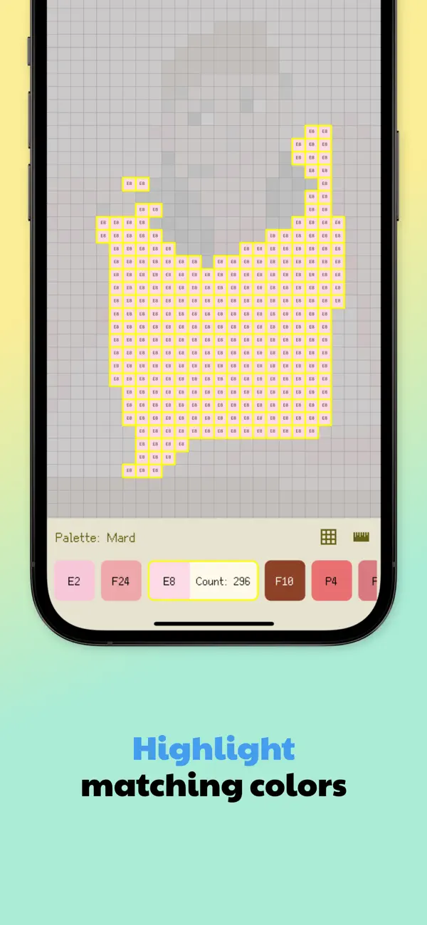 #4. Dot Lab - Perler beads pattern (iOS) di: 桂华 冉
