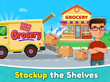 Food & Grocery Shopping Games iPad screenshot