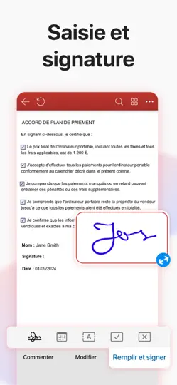 Capture d'écran de MobiPDF: Modifier・Remplir PDF sur iPhone 6