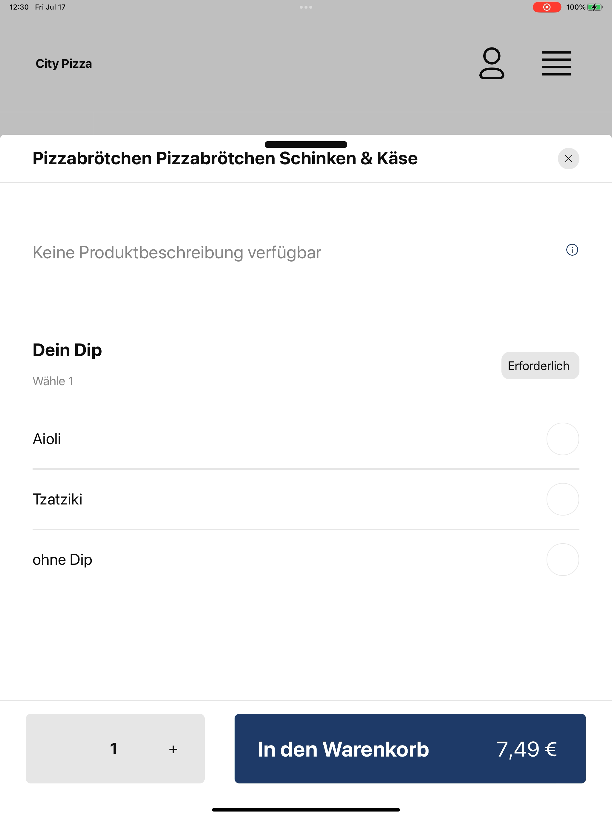 City Pizza DE screenshot 16