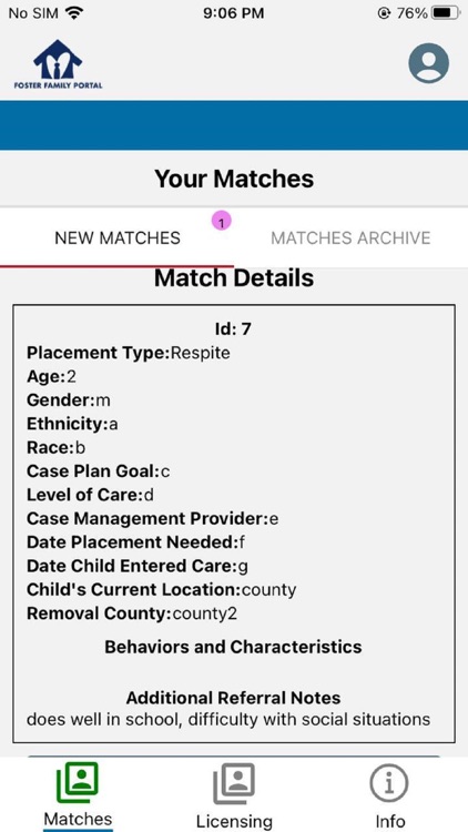 Foster Family Portal screenshot-5