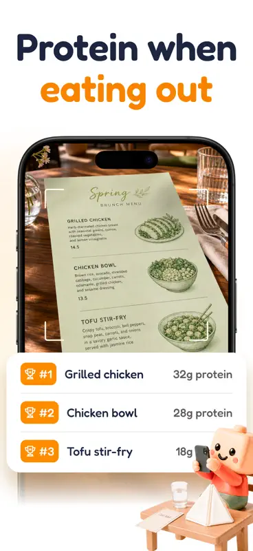 Protein Tracker & Food Scanner screenshot 4 of 5