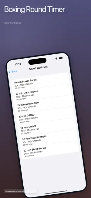 Interval Randomizer: HIIT screenshot 4