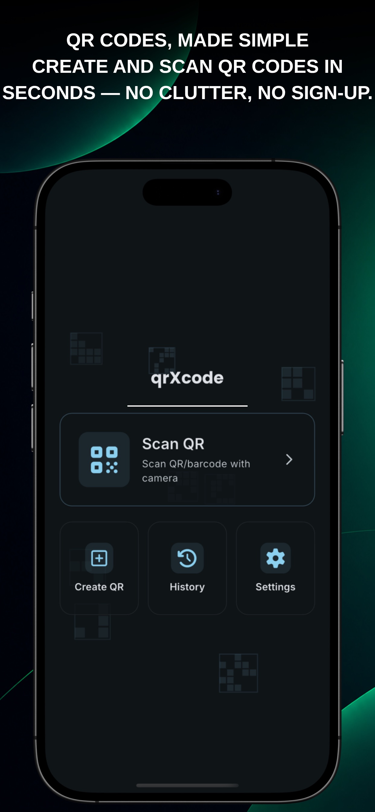 Screenshot 1 of qrXcode