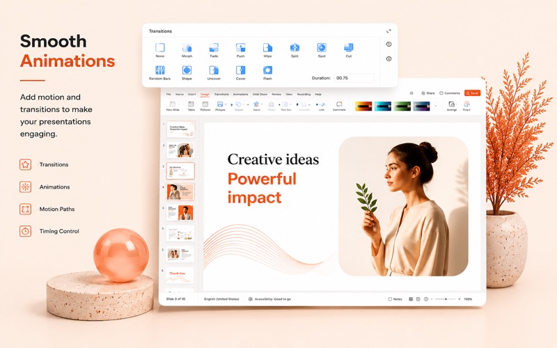 Presentation Maker - Slides iPhone screenshot