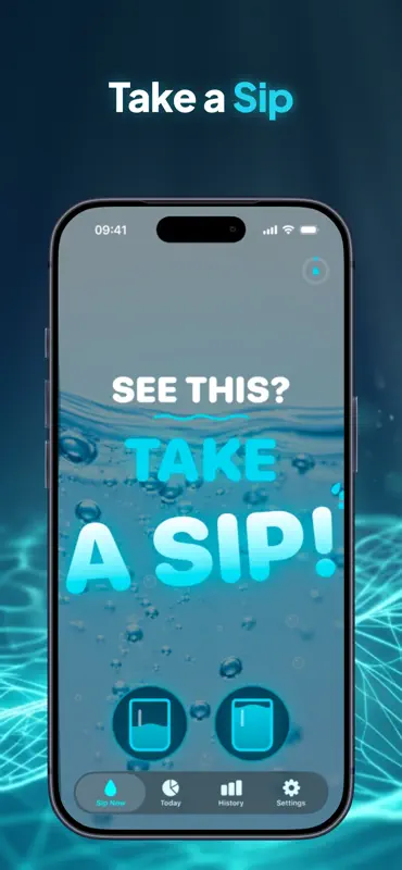 Take a Sip: Water Reminder screenshot 1 of 5