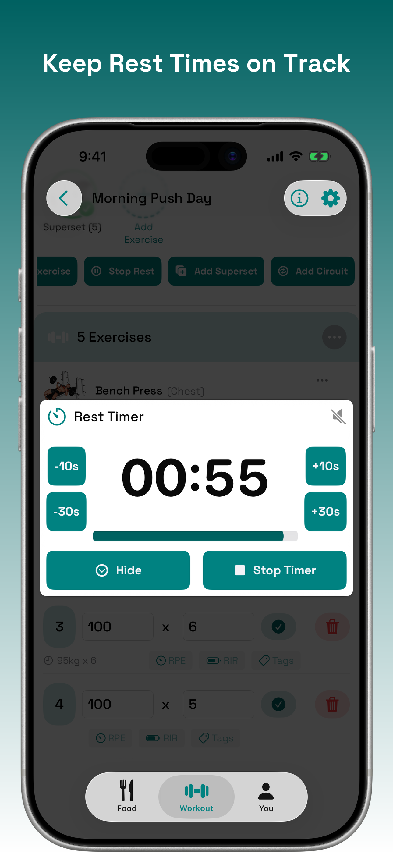 Fiytt: Workouts & Nutrition screenshot 2
