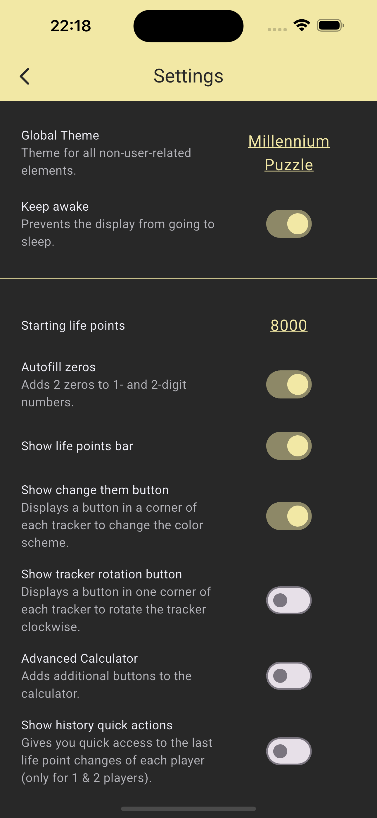 YGO Life Points Counter