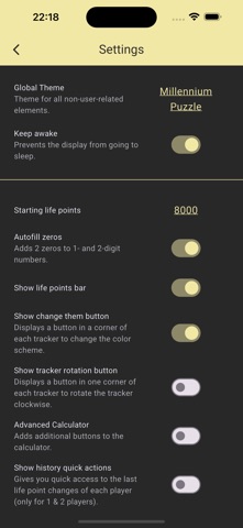 YGO Life Points Counter screenshot
