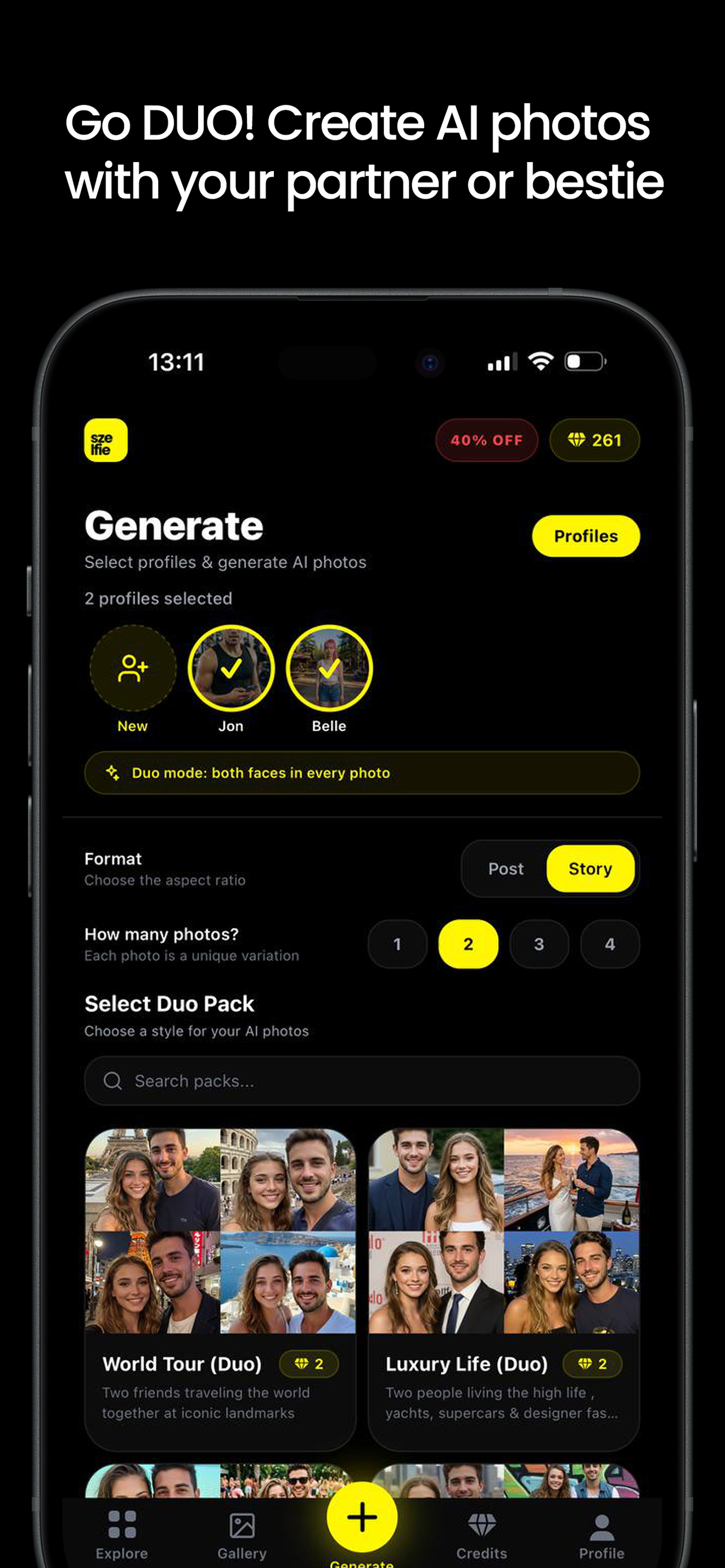 Szelfie: AI Selfie Generator