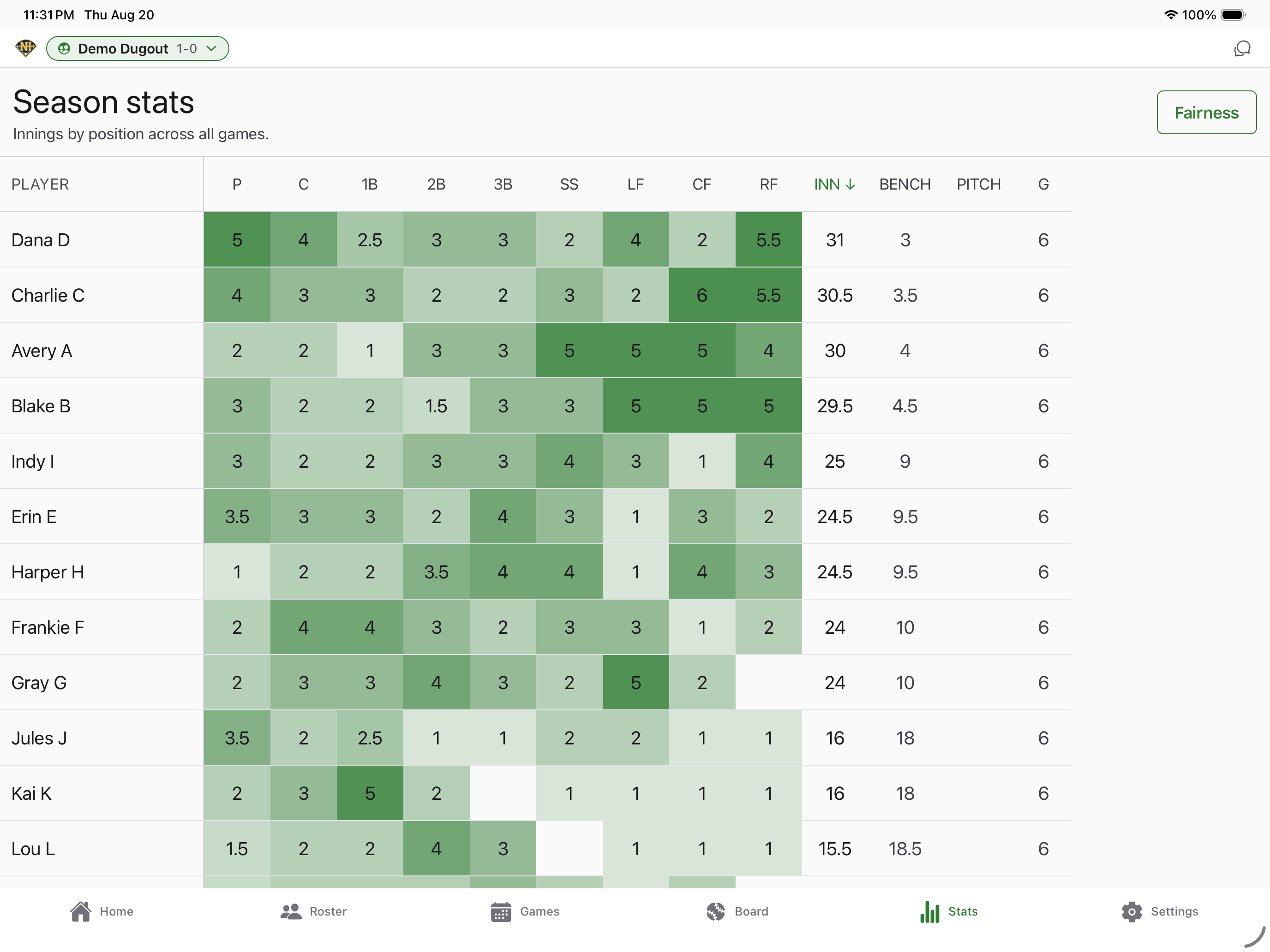Next Inning: Baseball Lineups screenshot 9