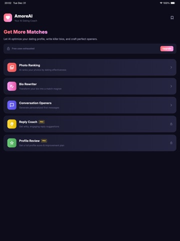 AmoreAI - AI Dating Coach