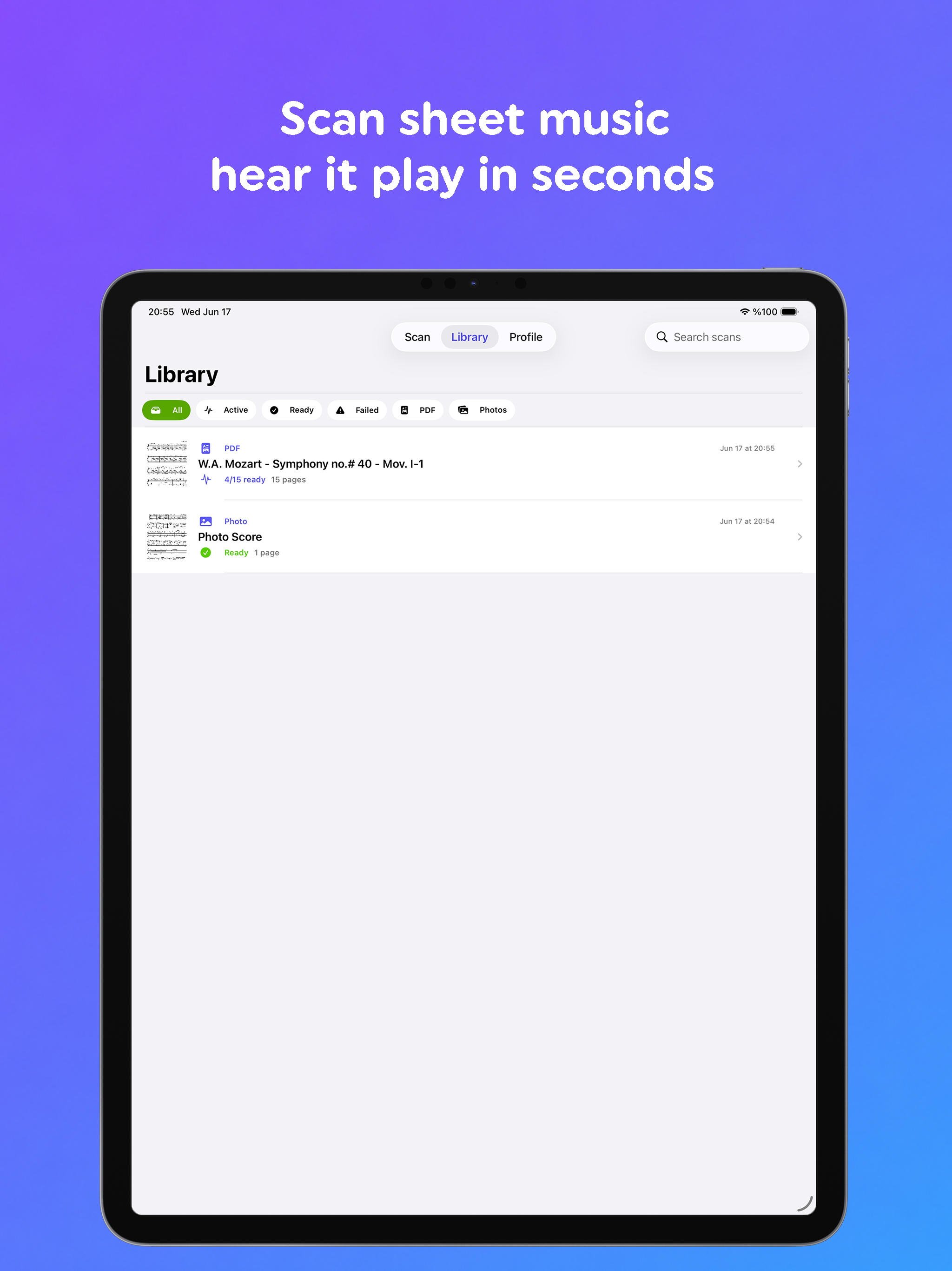 ClefScan - Sheet Music Scanner screenshot 7