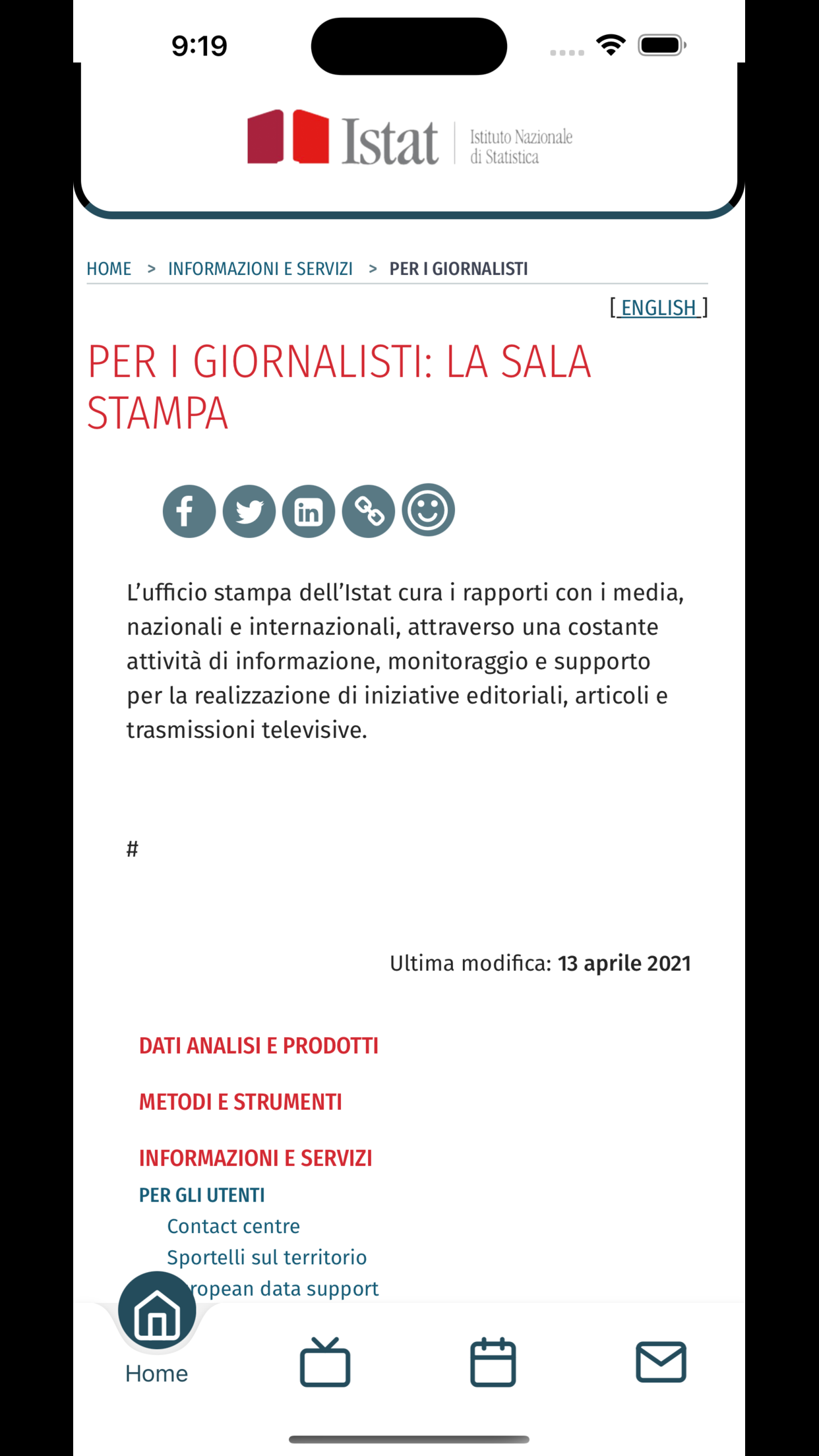 SalaStampaWeb