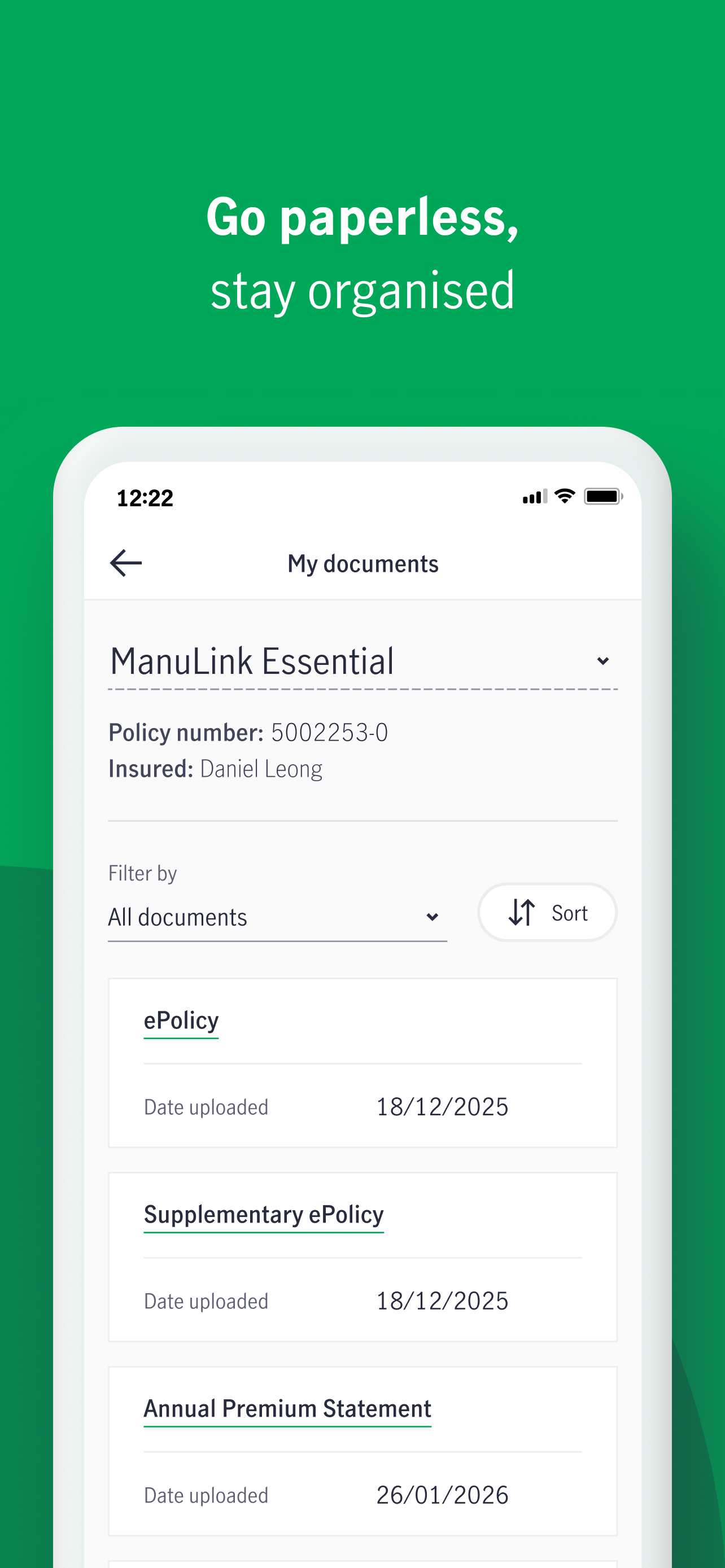 Manulife Malaysia screenshot 4
