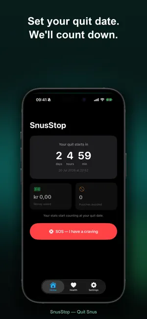 SnusStop — Quit Snus screenshot 4