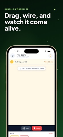 Kidstronic: Build Circuits iPhone screenshot