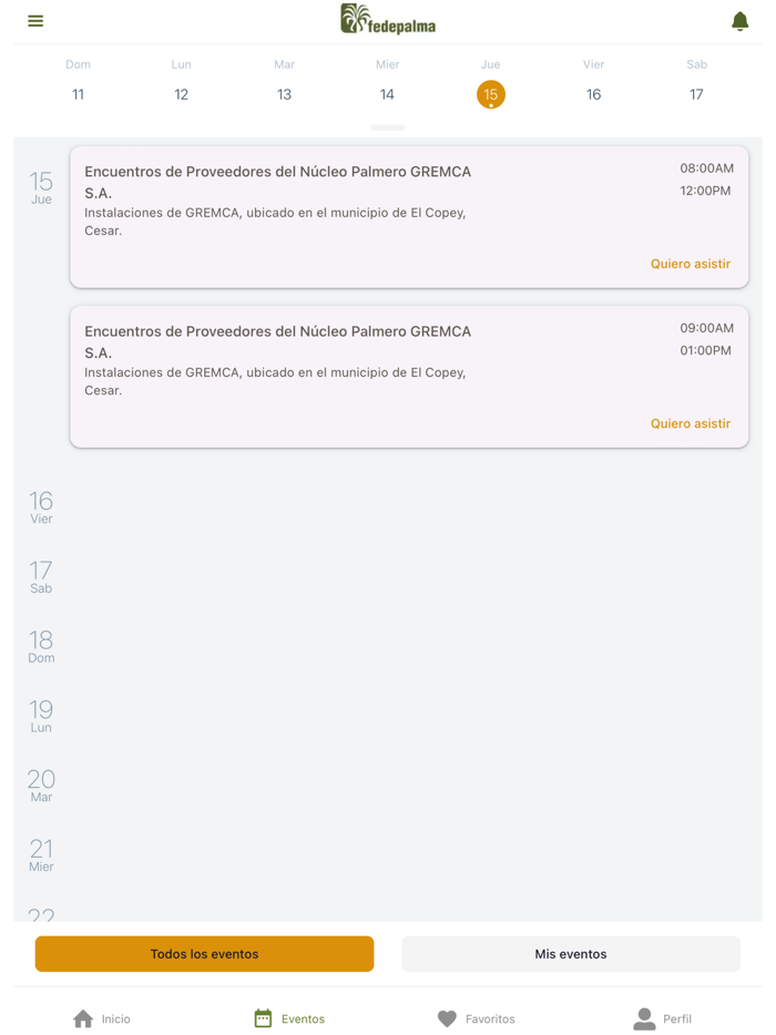 Fedepalma y Cenipalma App