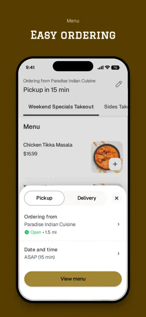 Paradise Indian Cuisine screenshot 3