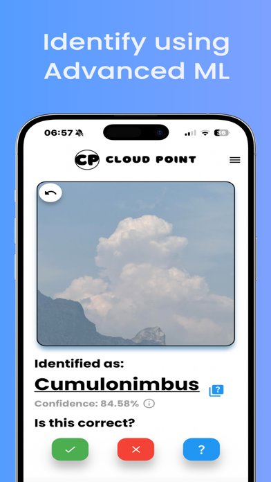 Cloud Point: Cloud Identifier screenshot