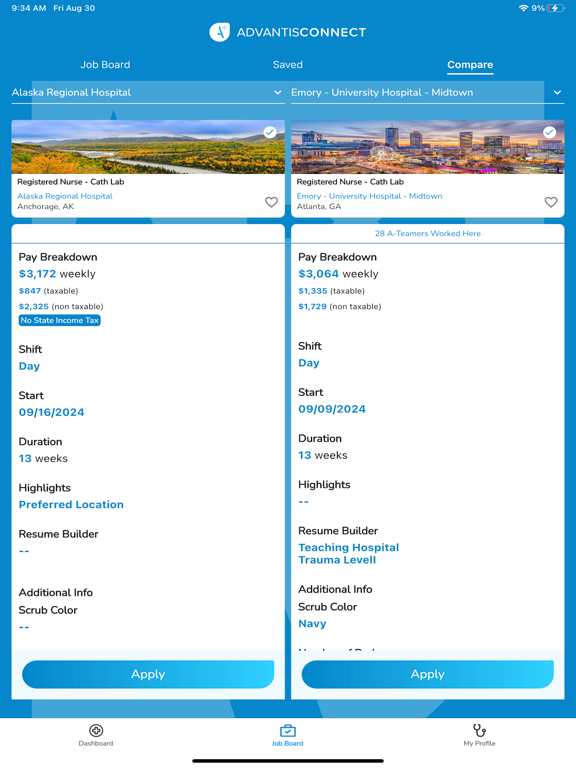 Advantis Connect iPad screenshot 4 - Business app