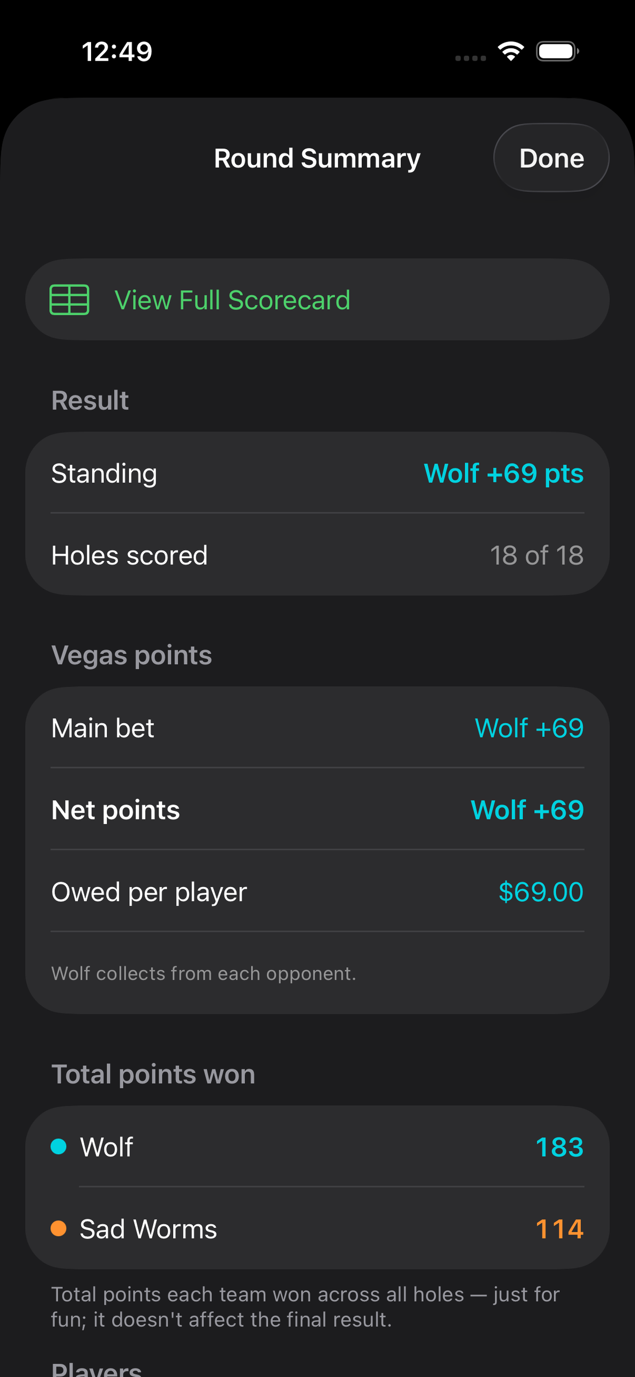 Vegas Golf screenshot 8