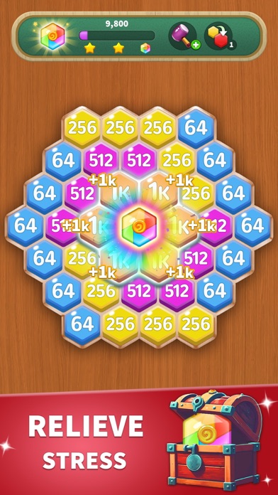 Hexa Connect Puzzle Screenshot 3 of 8