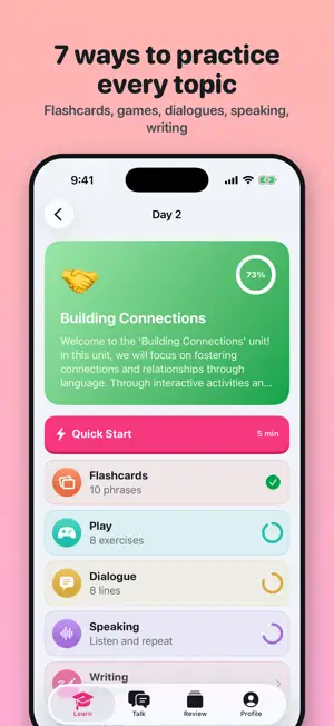 Lingo Real AI Language lessons screenshot 3