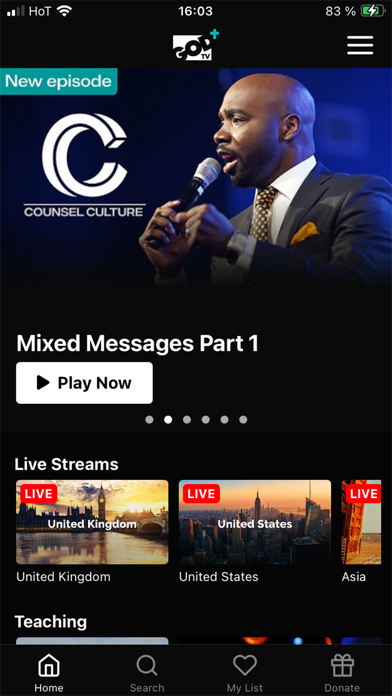 GOD TV Screenshot