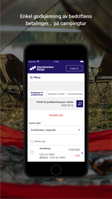 Sparebanken Norge Bedrift-Sør Screenshot