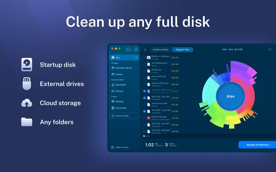Screenshot 1 of Disk Space Analyzer Pro 6.0