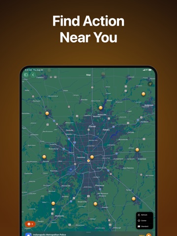 Police Scanner: Crime Radar iPad screenshot 4