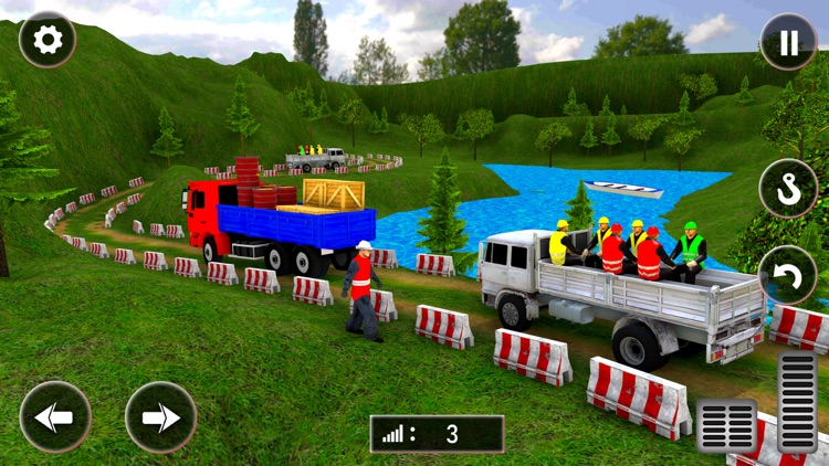 Hill Truck Driving: Cargo Game