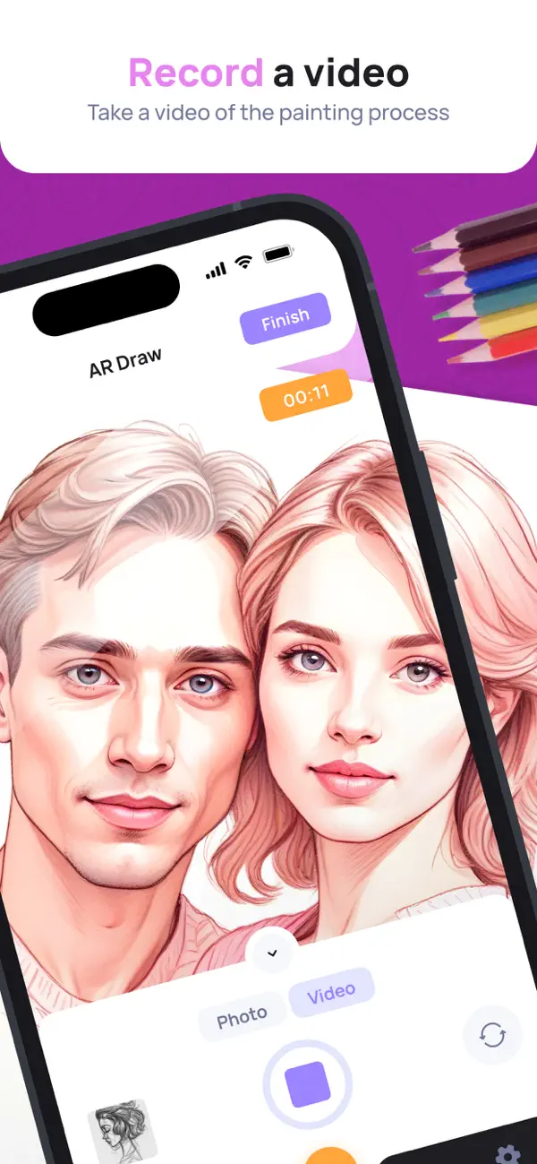 #2. AI Sketch Simply – ARtist (iOS) Ved: GT TRADE SIA