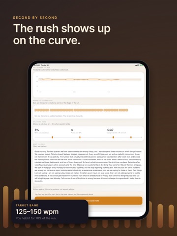 Aloud: Speech Coach iPad screenshot