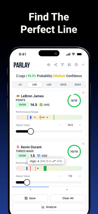 Parlay Analyzer Screenshot 2 of 7