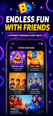 Buzzy Party: Social Games iPhone screenshot