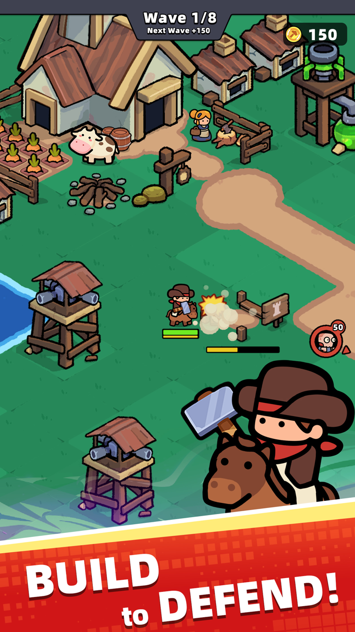 Townfall Zombie TD RPG Game