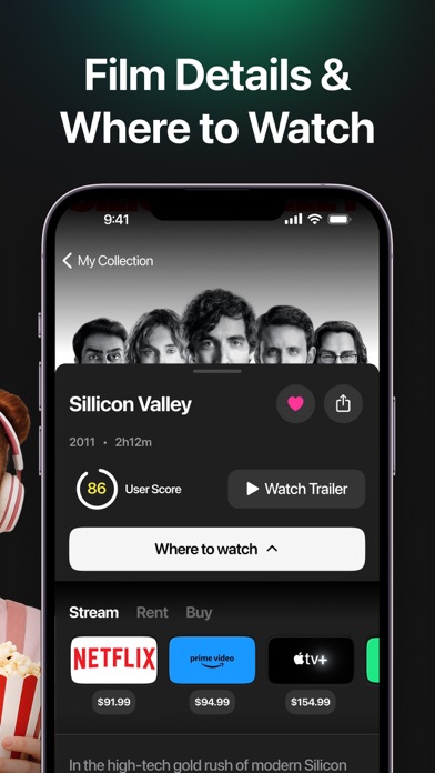 Movie Club: What to Watch iPhone screenshot 2 - Entertainment app