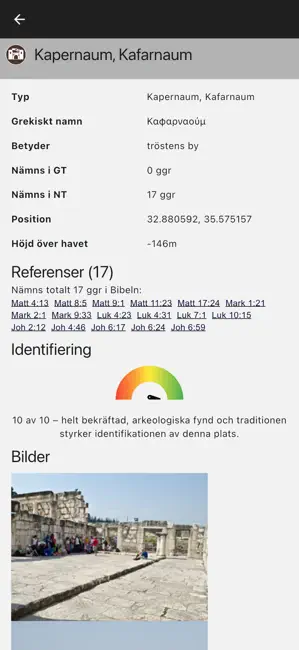 Svenska Kärnbibeln iPhone screenshot 5