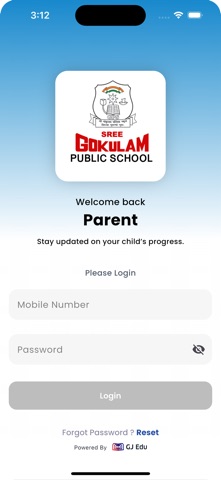 SGPS Parent App screenshot