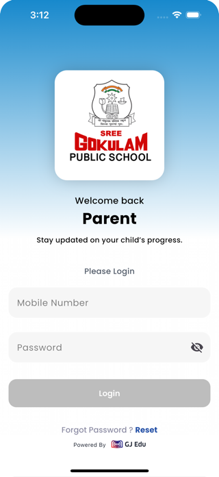 SGPS Parent App Screenshot 1 of 7