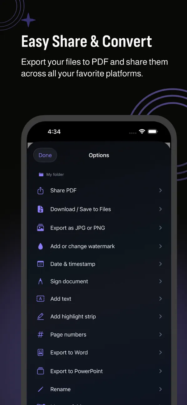 Screenshot #3 pour AI Doc Scanner - Scan to PDF