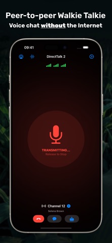 DirectTalk (Walkie Talkie P2P) screenshot
